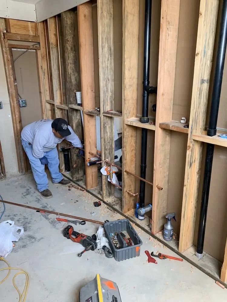 Commercial rough-in plumbing for Gas Line Repair in Four Mile Village